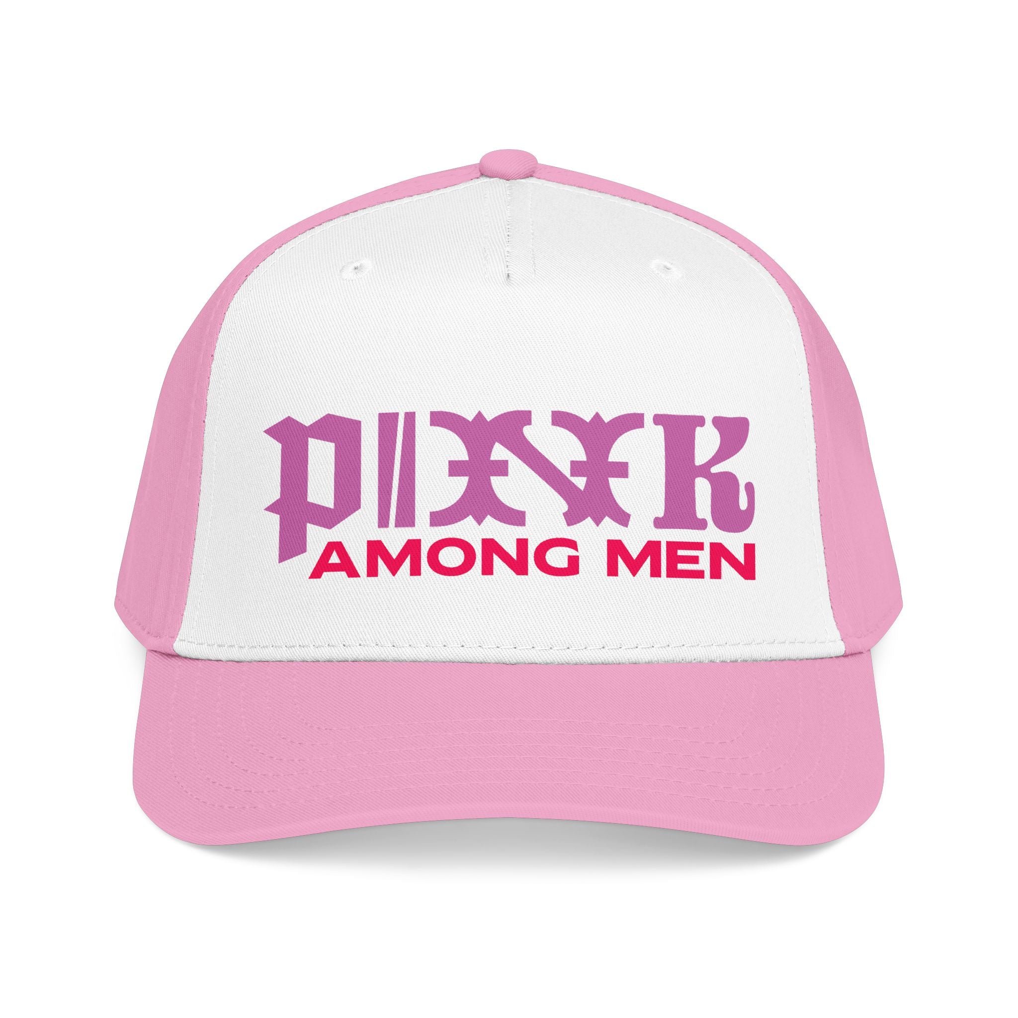 Baseball Cap — “Pink Among Men” Retro Logo Hat