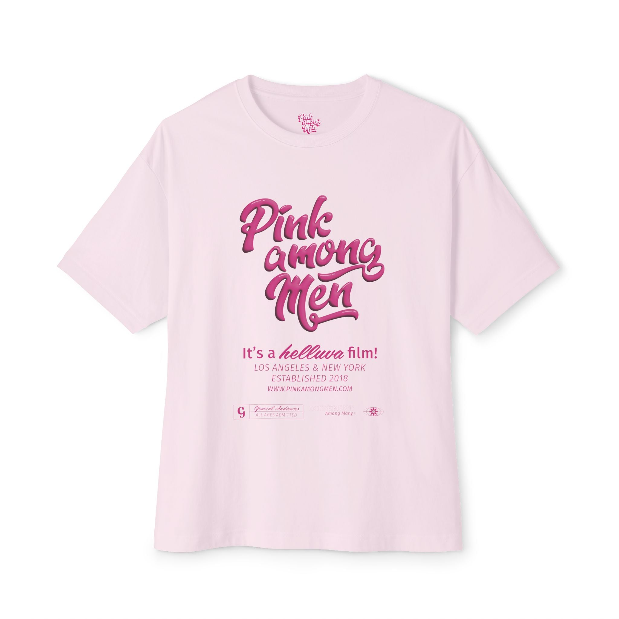 OG Logo - "It's a Helluva A Film Unisex" Oversized Boxy Tee