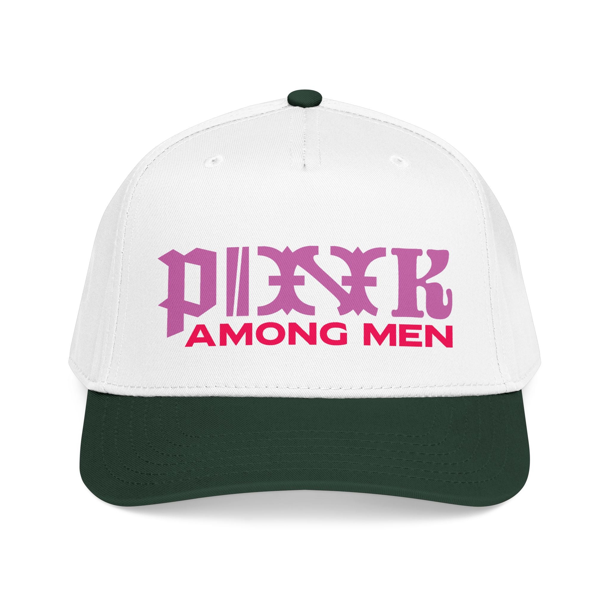 Baseball Cap — “Pink Among Men” Retro Logo Hat