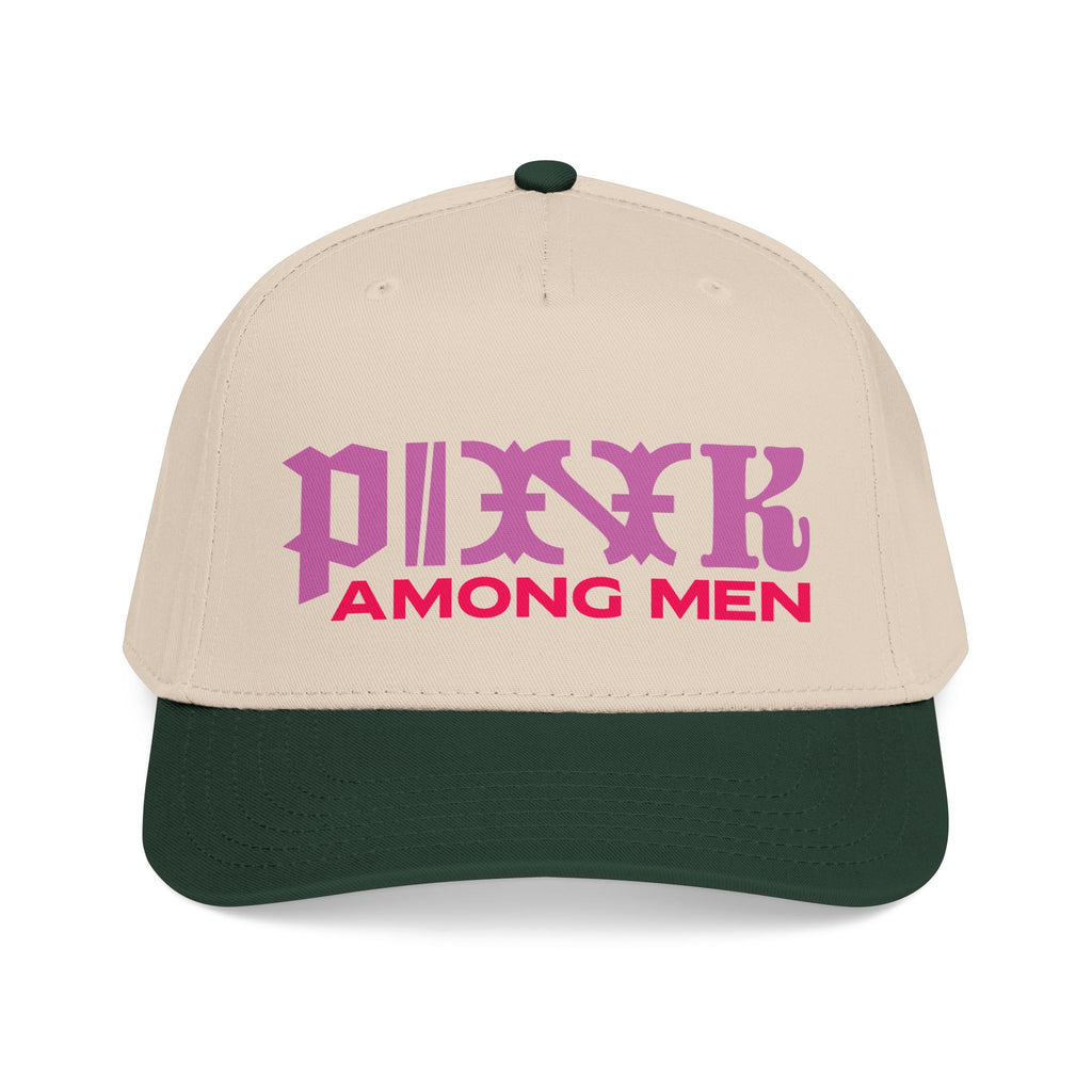 Baseball Cap — “Pink Among Men” Retro Logo Hat