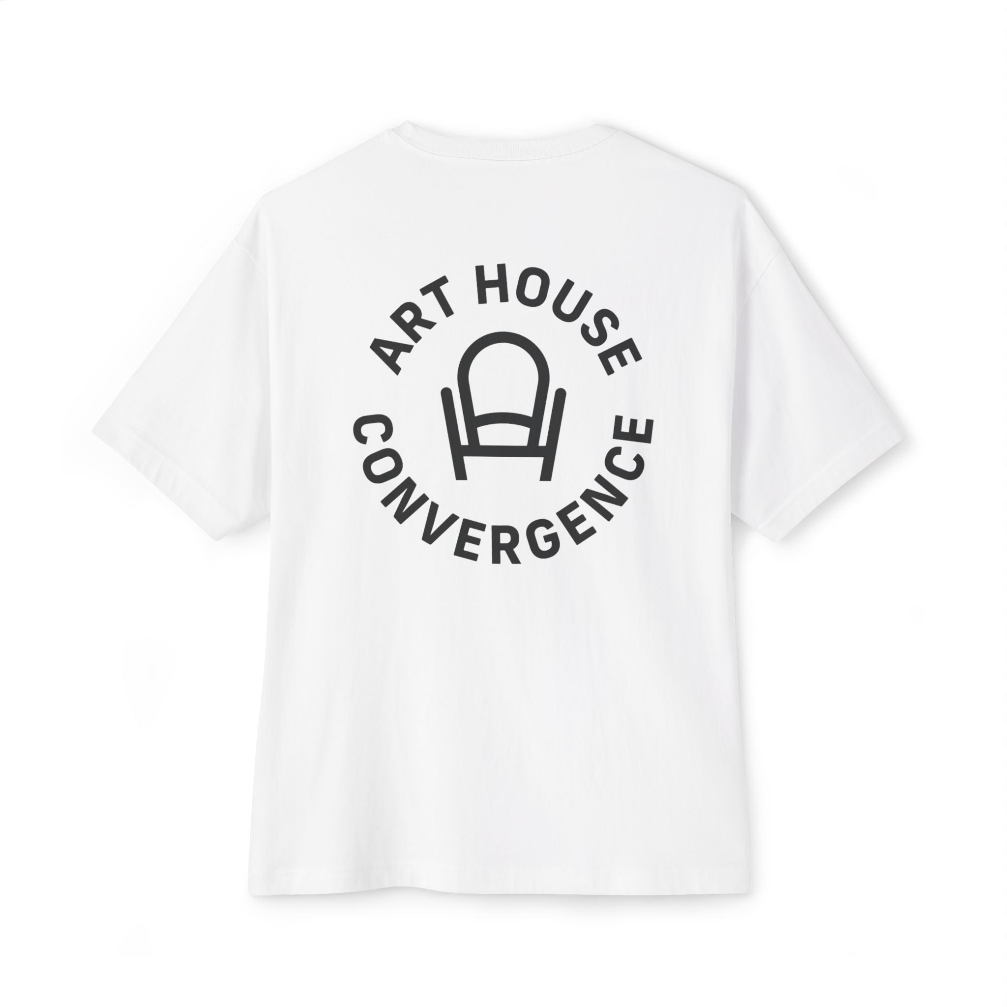 Art House Convergence - Theatrical Windows Rule! A Cinema Lovers Unisex Oversized Boxy Tee
