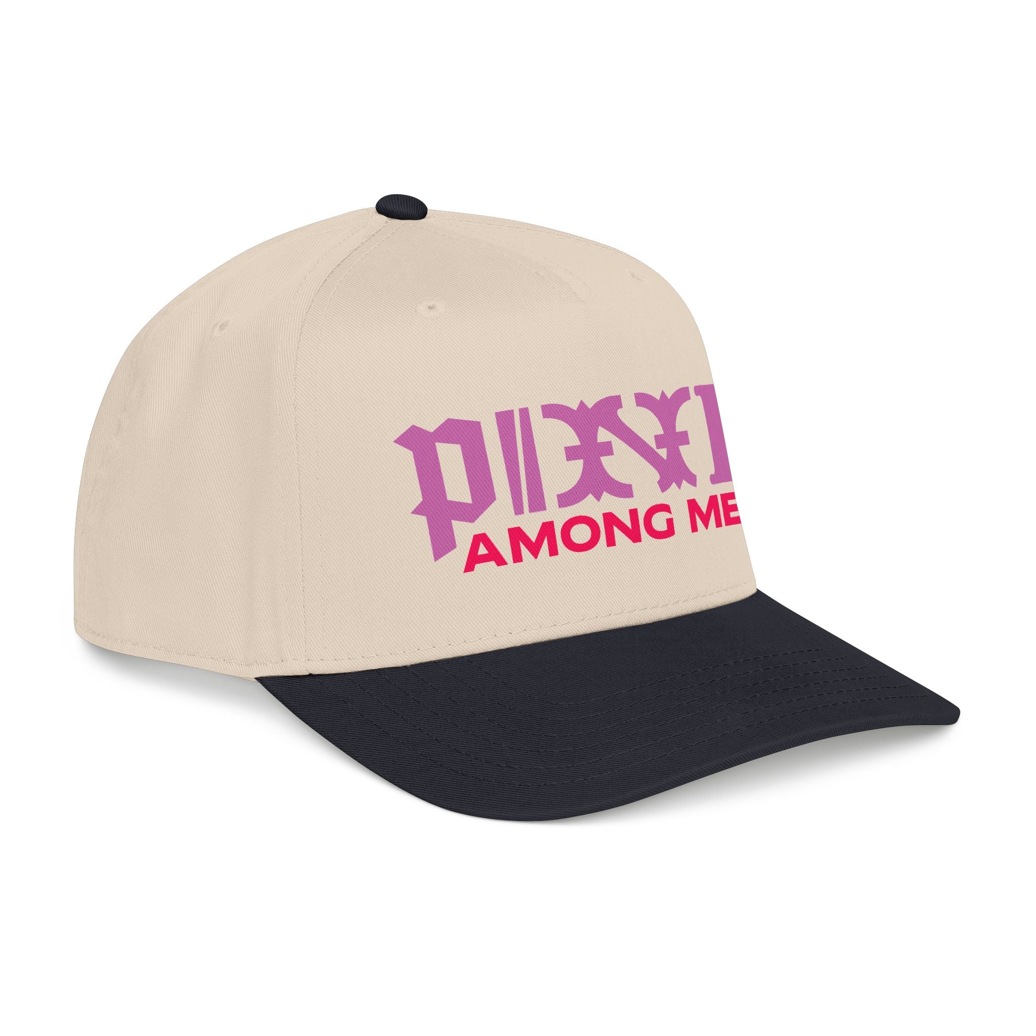 Baseball Cap — “Pink Among Men” Retro Logo Hat