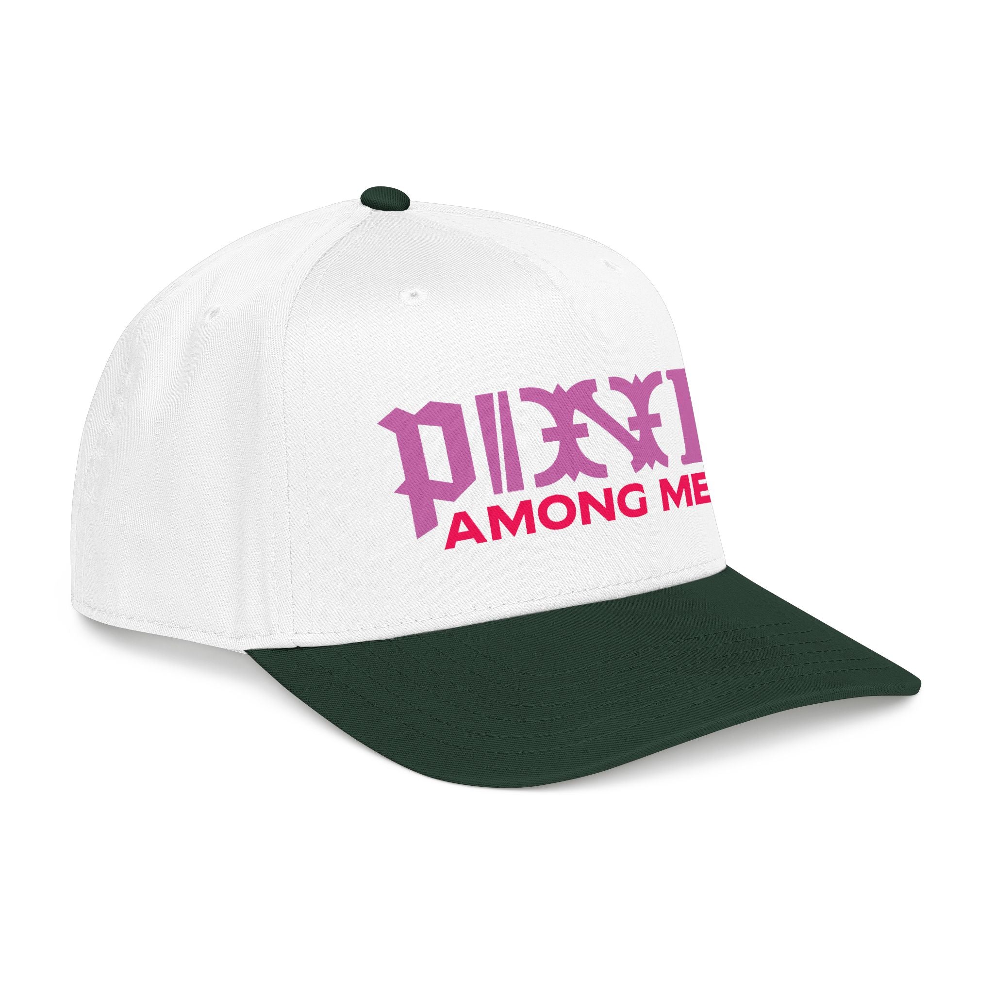 Baseball Cap — “Pink Among Men” Retro Logo Hat
